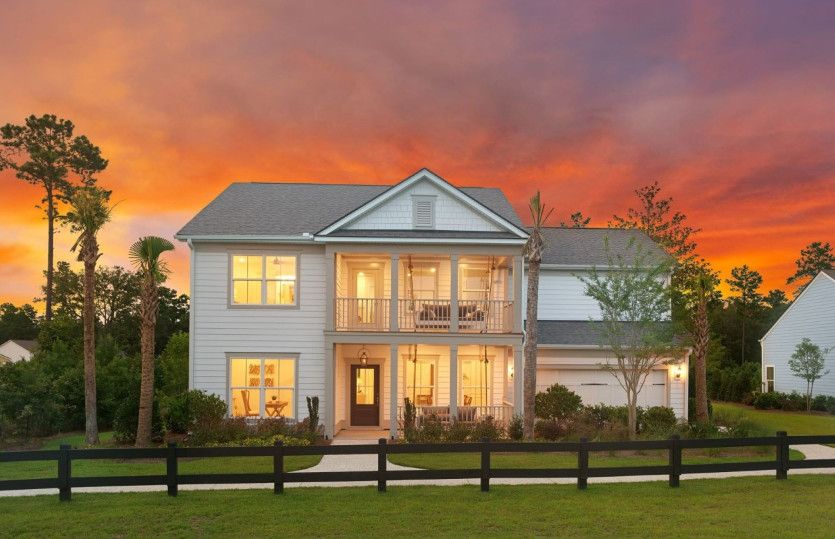 Woodward:Woodward Exterior 53 at Twilight