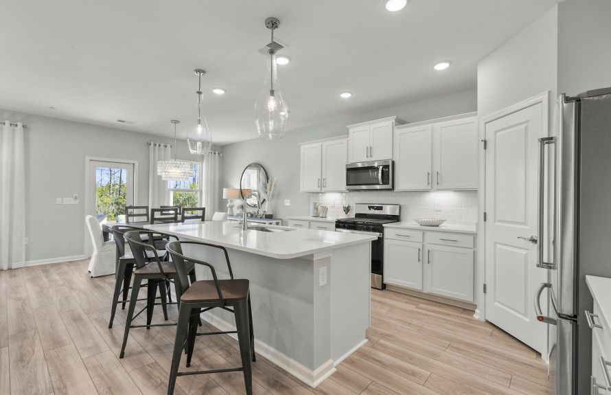 Open Kitchen with an Island