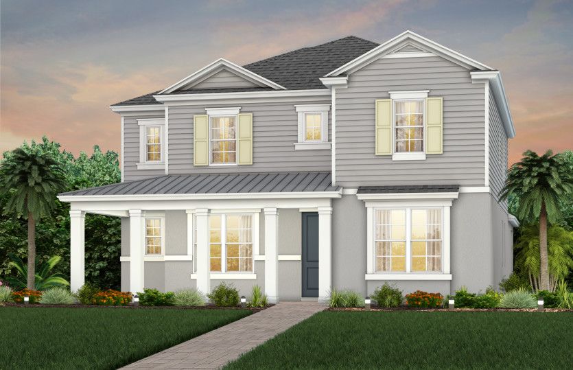 Woodview:Exterior LC2A with front porch