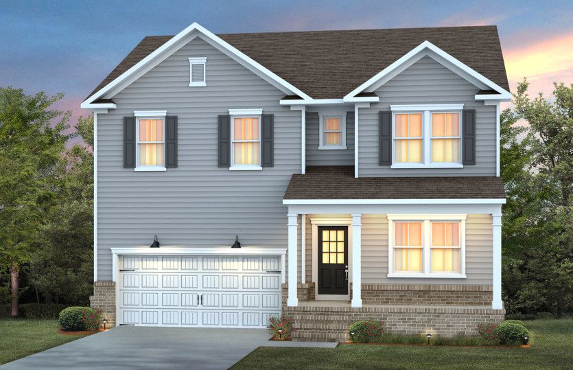Exterior:Hampton - Elevation TD101