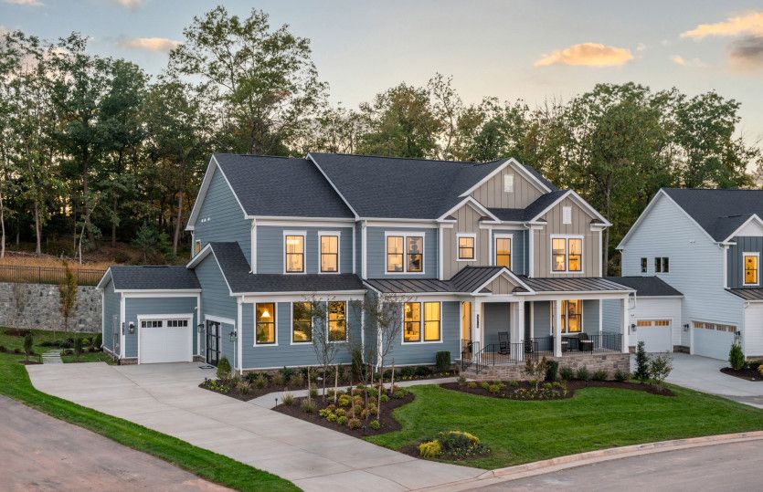 Skyview:Skyview Model Exterior - Elevation 4 at Cattail Run