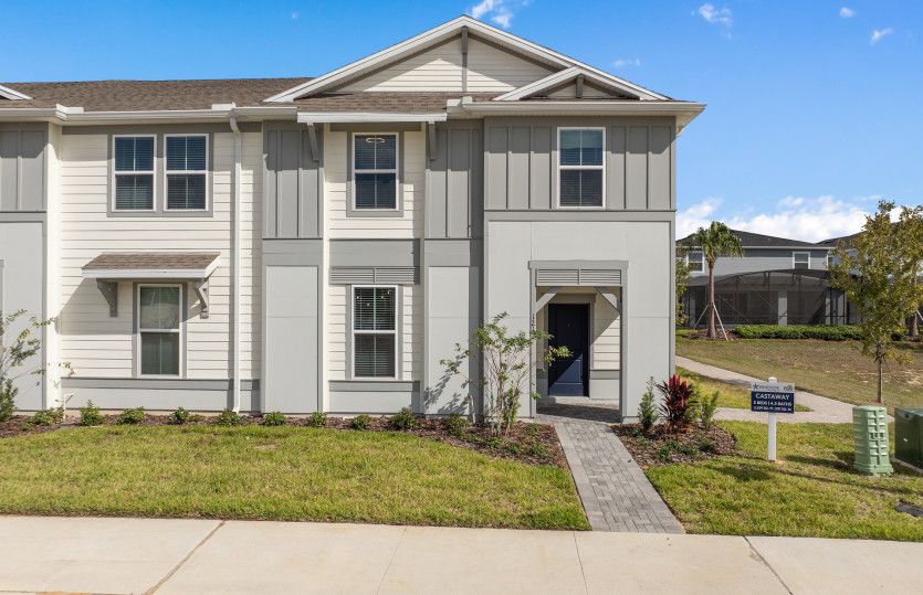 Castaway - End:Castaway Model Townhome