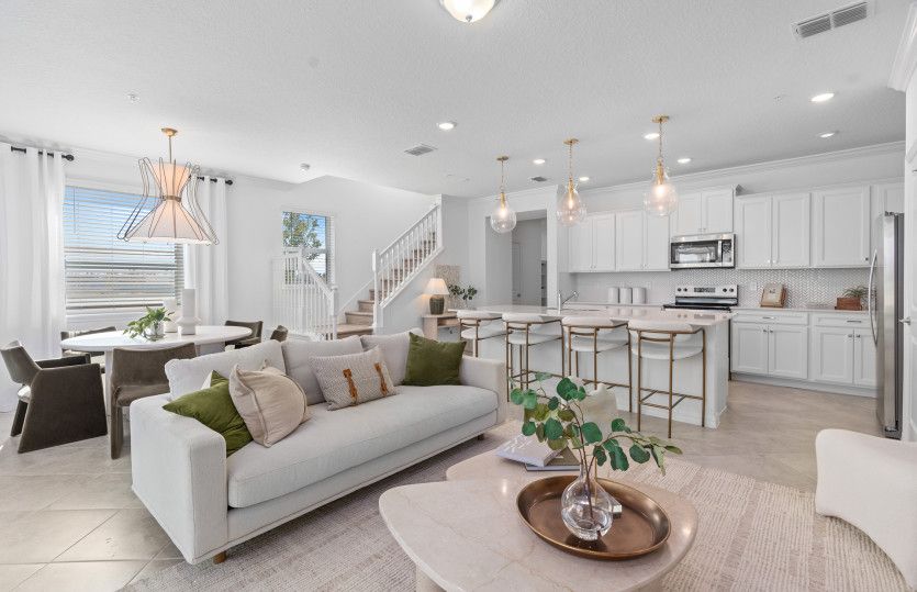 Exterior:Spacious Townhome Design