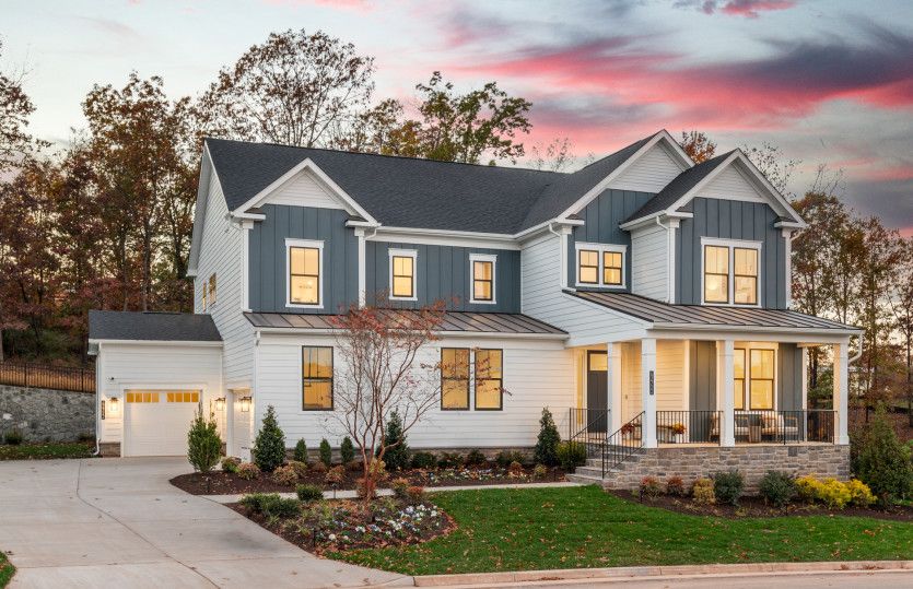 Roseland:Roseland Model, Exterior Elevation 3, Color Package 10