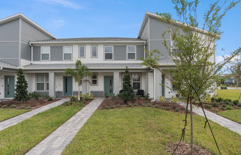 Orchid:Orchid Exterior Model Townhome