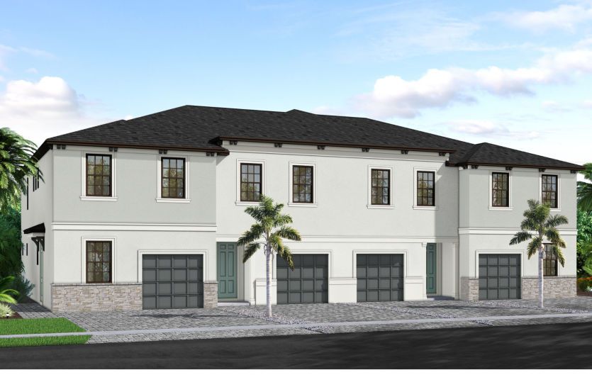 Nautical:Townhome 4-Unit Exterior