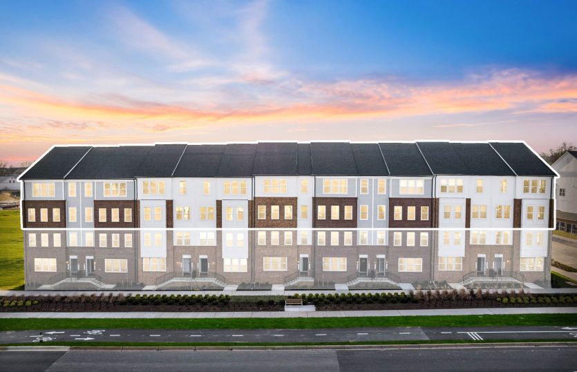 Exterior:New 2-Level Condos in Rockville MD