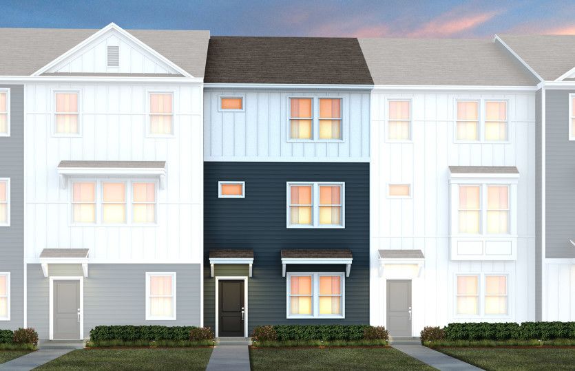 Exterior:Broxton - Elevation 100 - Modern Design Meets Everyday Comfort