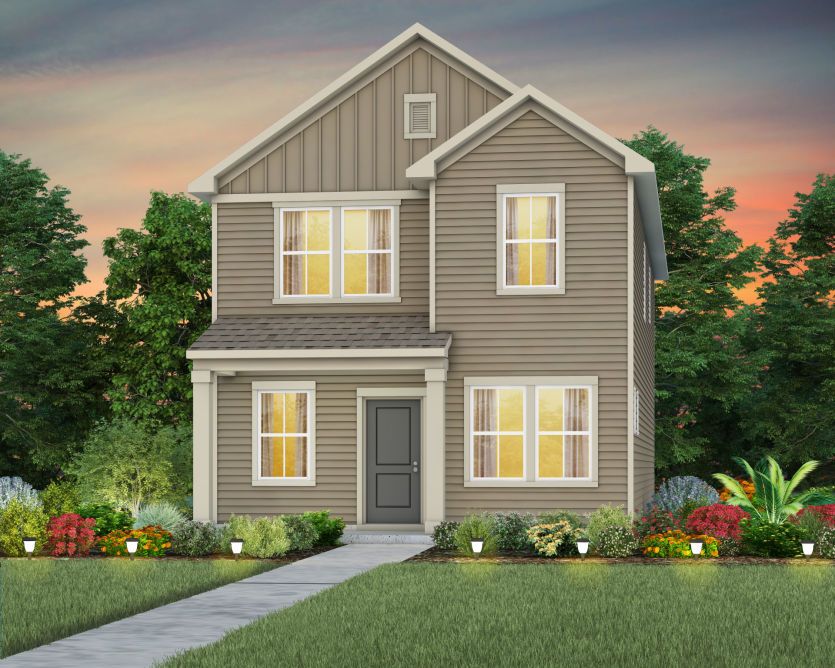Exterior:The Wylie Elevation 3