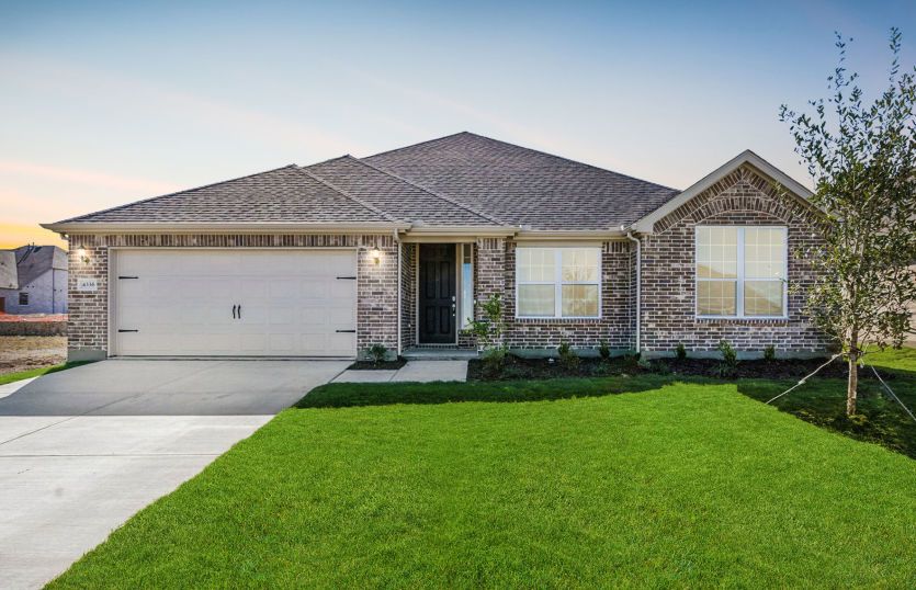 Dunlay:The Dunlay, a one-story home with 2-Car Garage