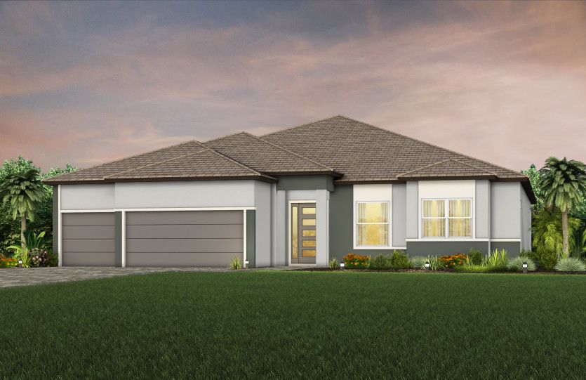 Berkley:Exterior Elevation MD1