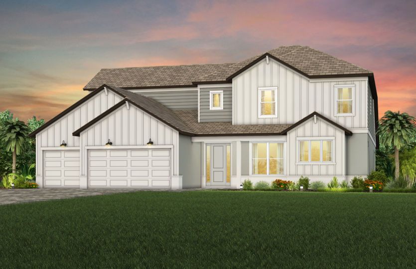 Berkley Grand:Exterior Elevation FH2