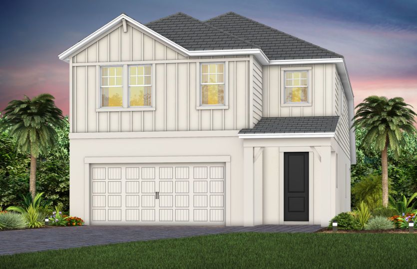 Seaport:Elevation FH2 in Farmhouse Heron Plume