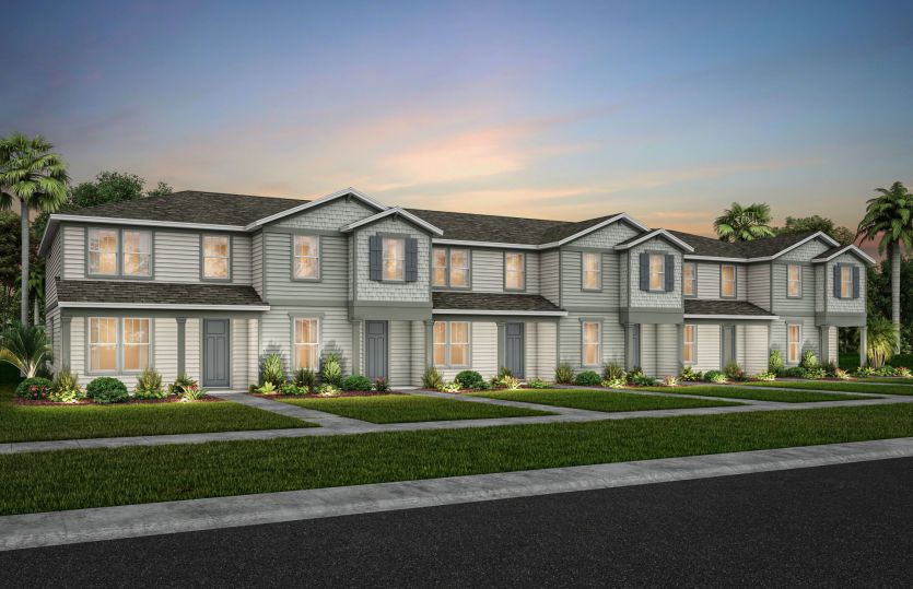 Foxtail - Exterior Unit:Townhome Elevation | More elevations available.