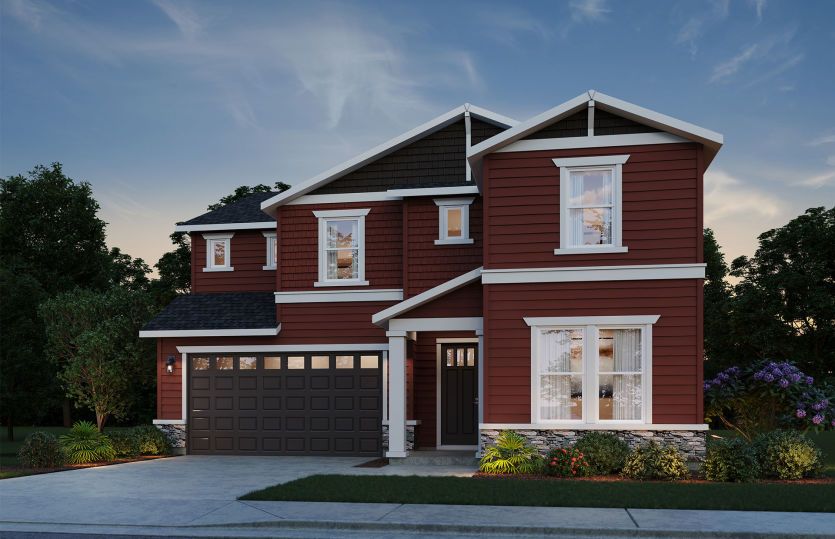 Exterior:Quincy Elevation B