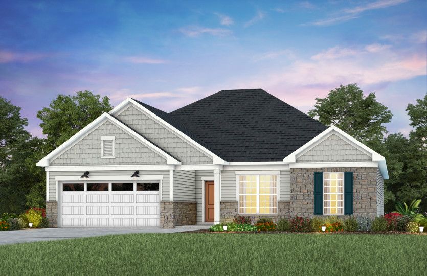 Amberwood:Forest Creek 48' Series Amberwood Elevation 6-CS44