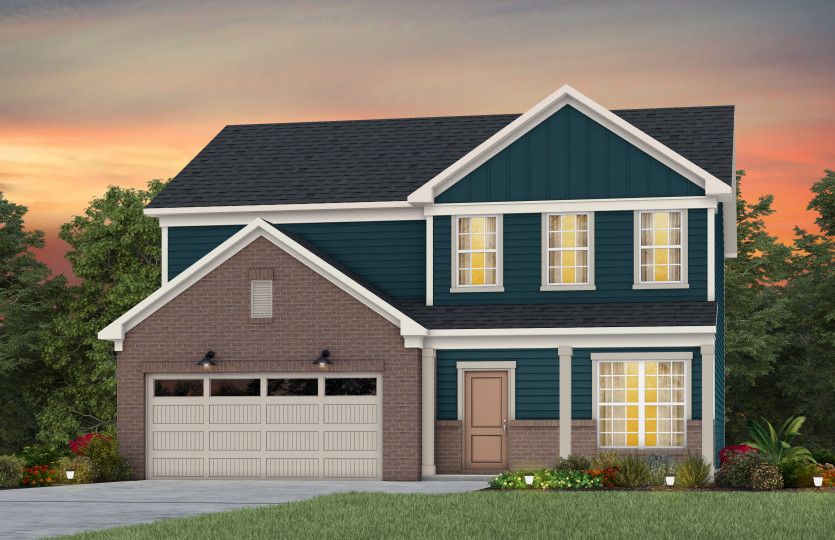 Exterior:Forest Creek 38' Series Mercer Elevation 5-CS42