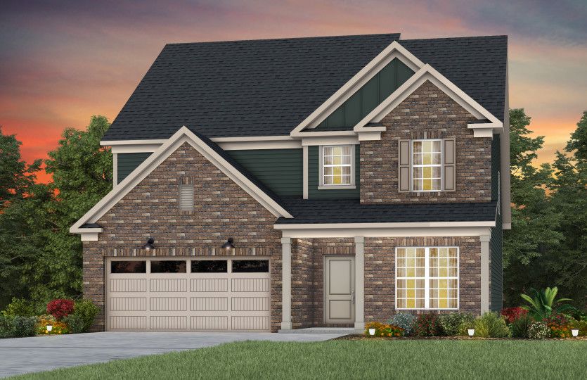 Exterior:Forest Creek 38' Series Continental Elevation 57-C