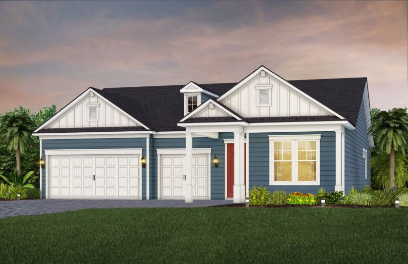 Mahogany:Lowcountry Elevation | LC2