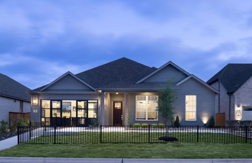 Cuney:Model Home Exterior