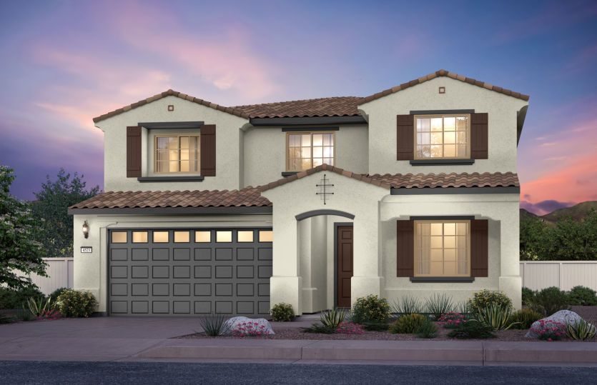 Exterior:Visionary Spanish Elevation (A)
