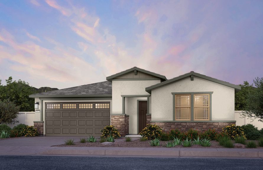 Verona Craftsman Elevation (C)