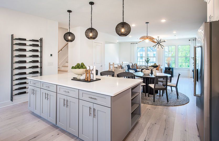 Isleton:Open concept layout