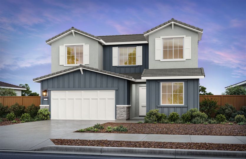 Plan 1:Elevation C - Color Scheme 3