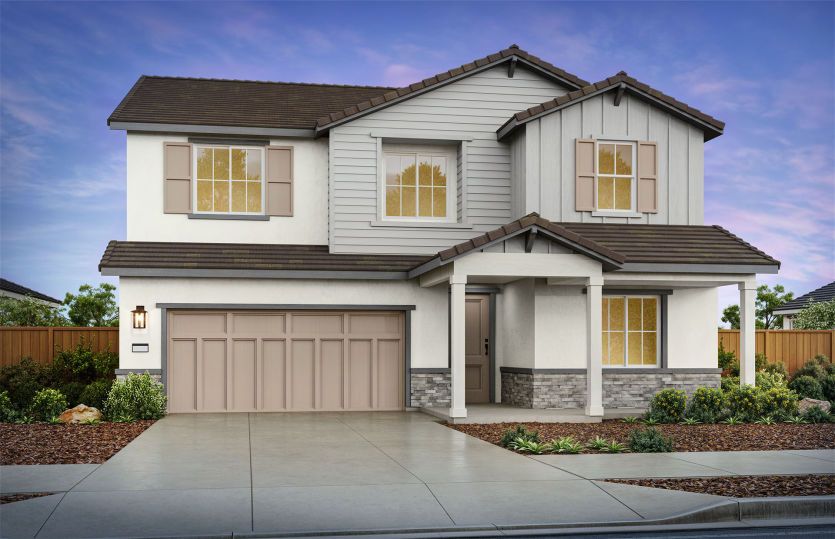 Plan 2:Elevation C - Color Scheme 3