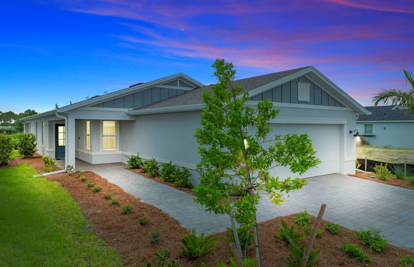 Exterior:Welcoming Daylen Exterior with Impact Glass