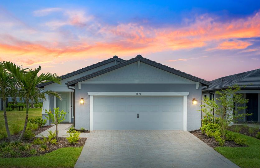 Exterior:Welcoming Hallmark Exterior with Impact Glass