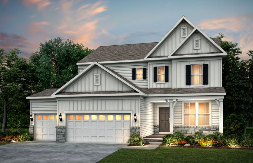 Exterior:Farmhouse Elevation