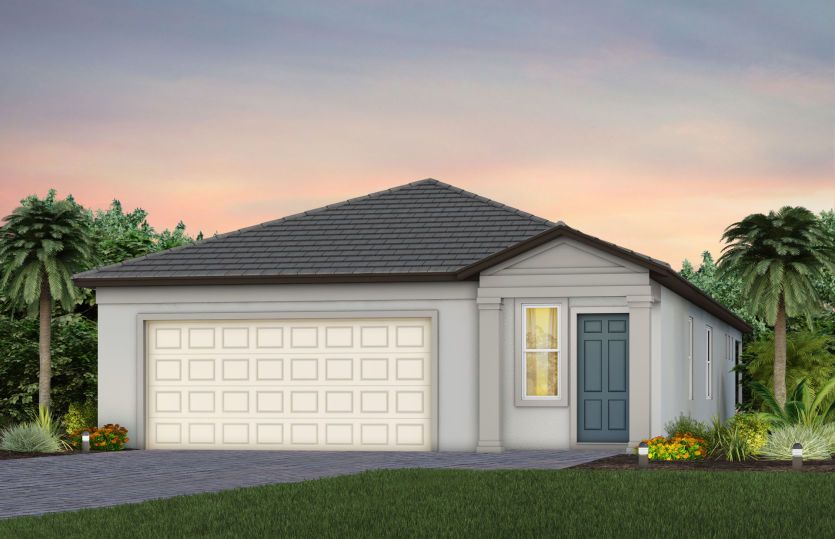 Exterior:Exterior Rendering, Elevation FM1