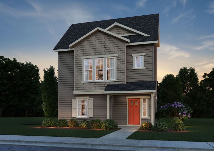 Exterior:Elevation C - Color Scheme Option 3