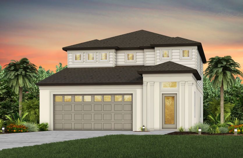 Exterior:Exterior Rendering, Elevation FM2