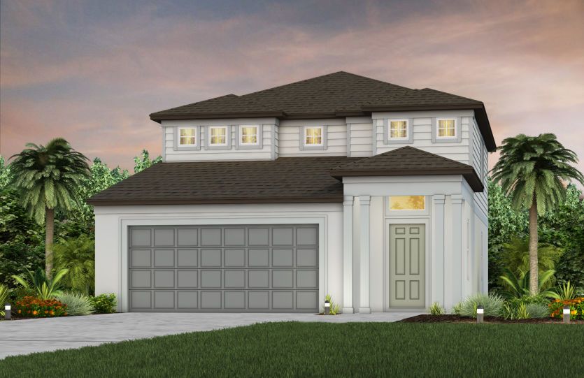 Exterior:Exterior Rendering, Elevation FM2