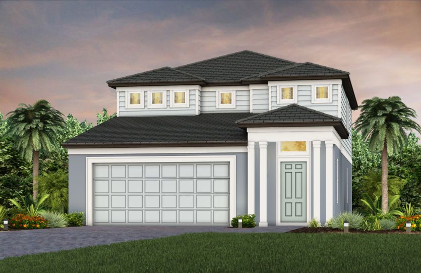 Exterior:Exterior Rendering, Elevation FM2