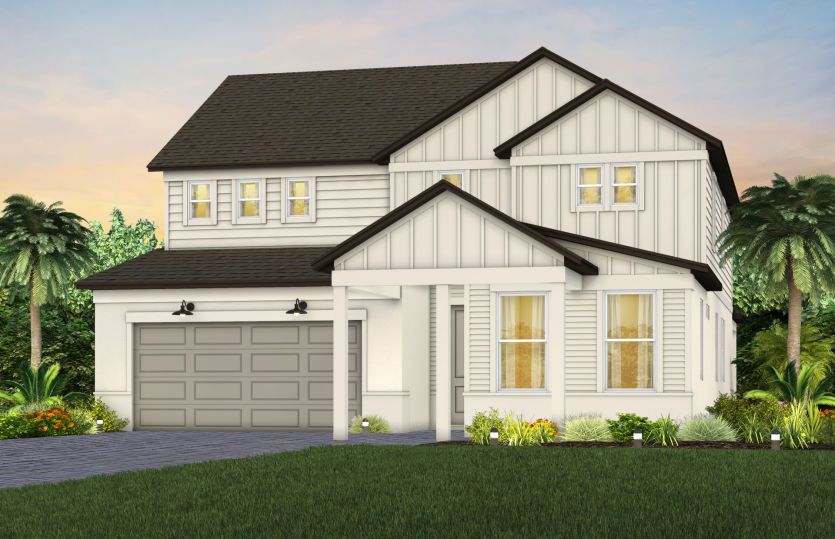 Serena:Exterior Rendering, Elevation FH2