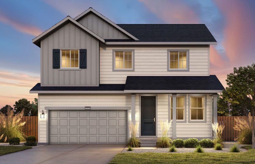 Exterior:Sandalwood Elevation A