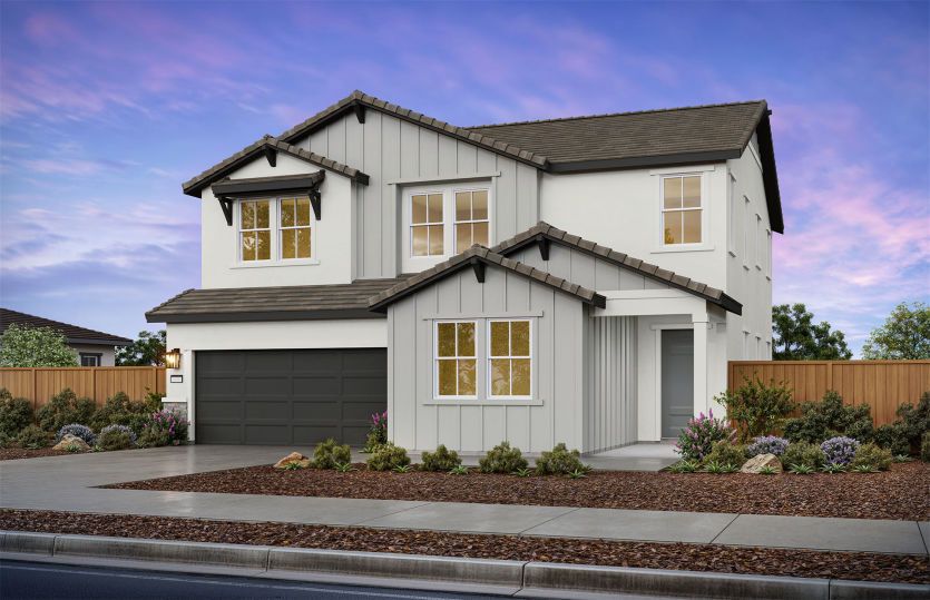 Plan 8:Modern Farmhouse - color scheme 3