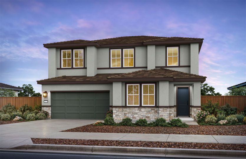 Plan 8:European Cottage - color scheme 1