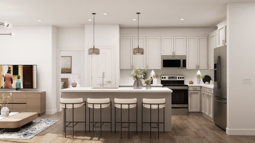 Hamilton:Spacious kitchen