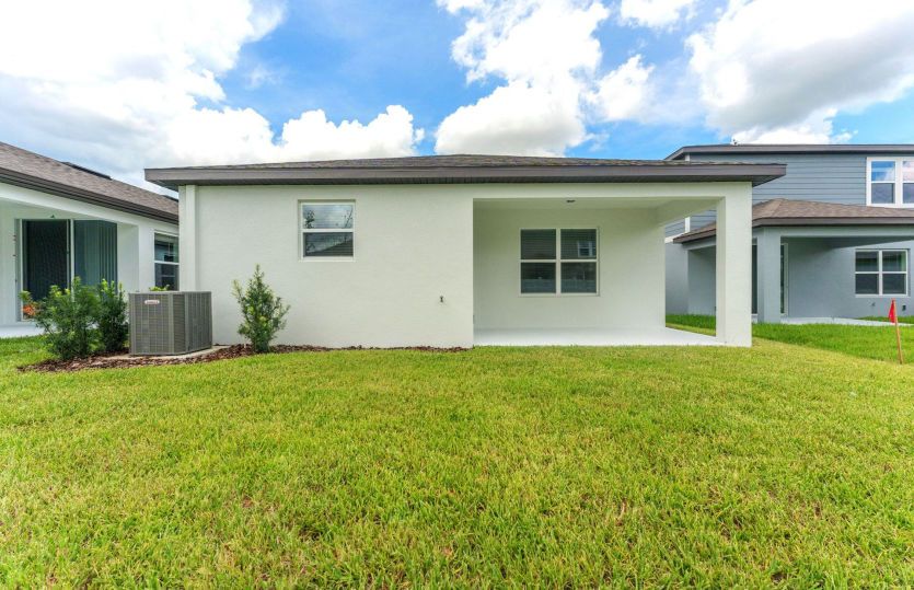 Exterior:Spacious Backyard