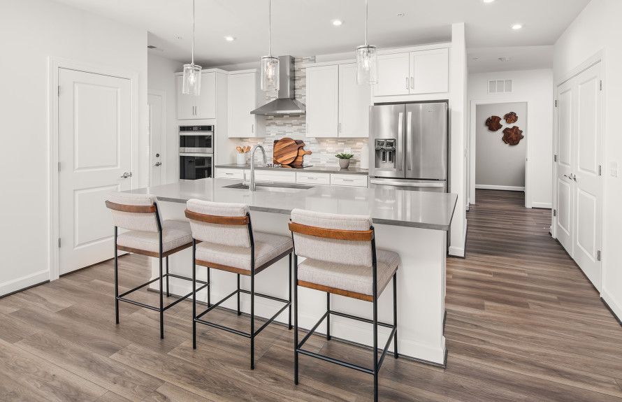 Open Concept Floor Plan Makes Entertaining Easy