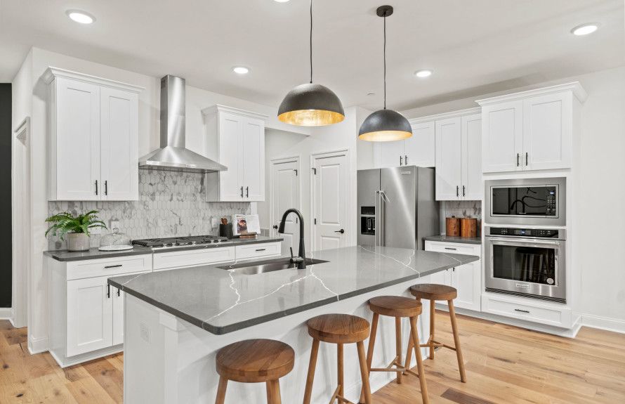 Spacious kitchen