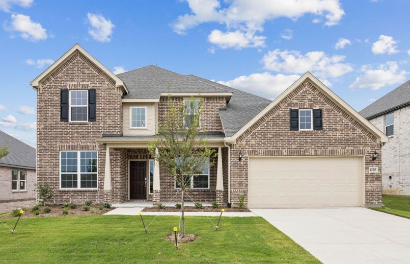 Exterior:The Lawson, a 2-story new construction home ready for move-in