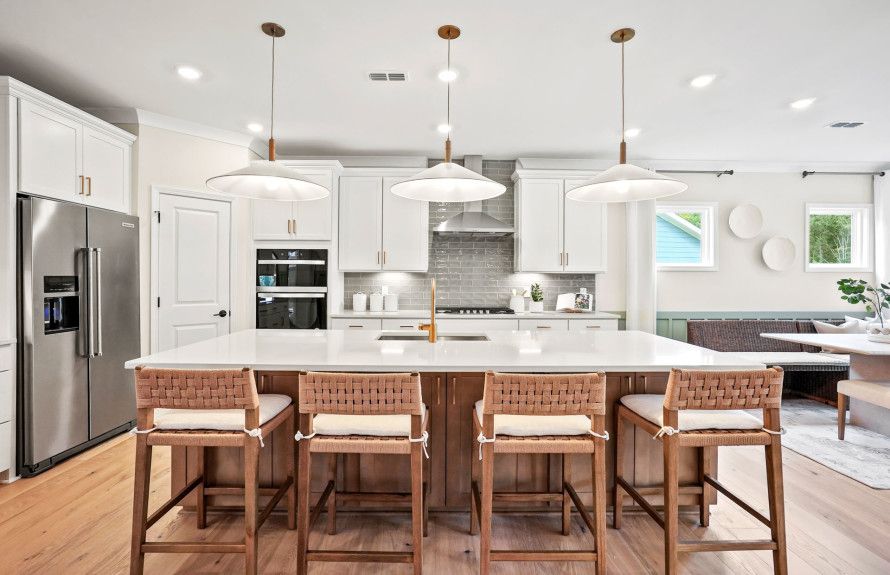 Large Kitchen with an Island