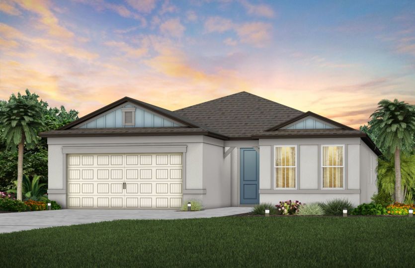 Exterior:Exterior Rendering, Elevation CO2B