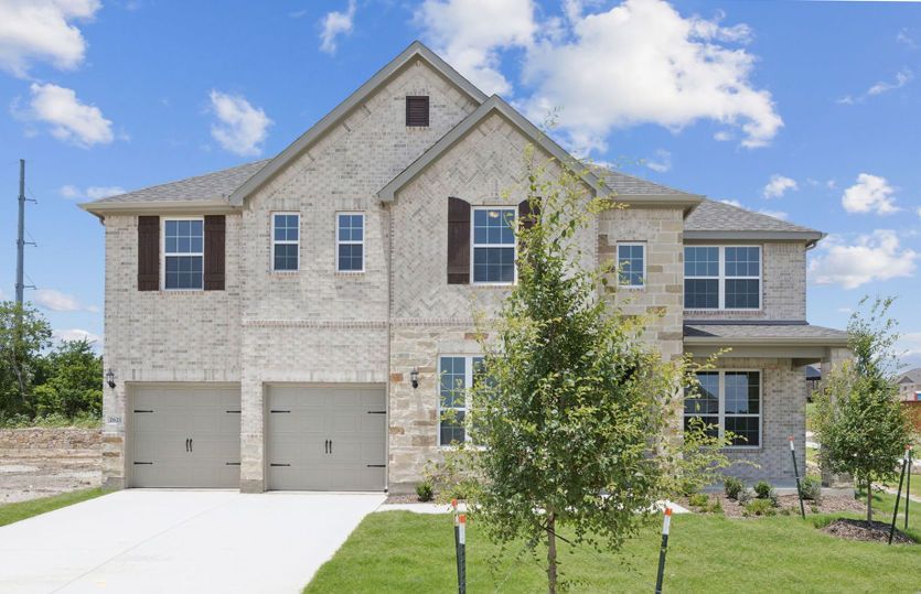 Exterior:Stunning new home available at Wilson Creek Meadows  *Real home pictured