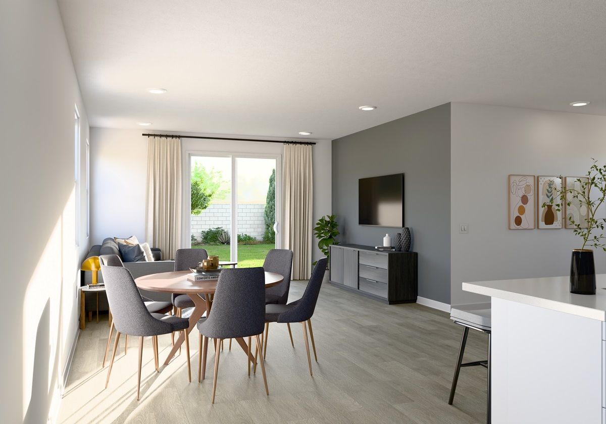 Interior Plan 2R:Rendering of 4-bedroom home